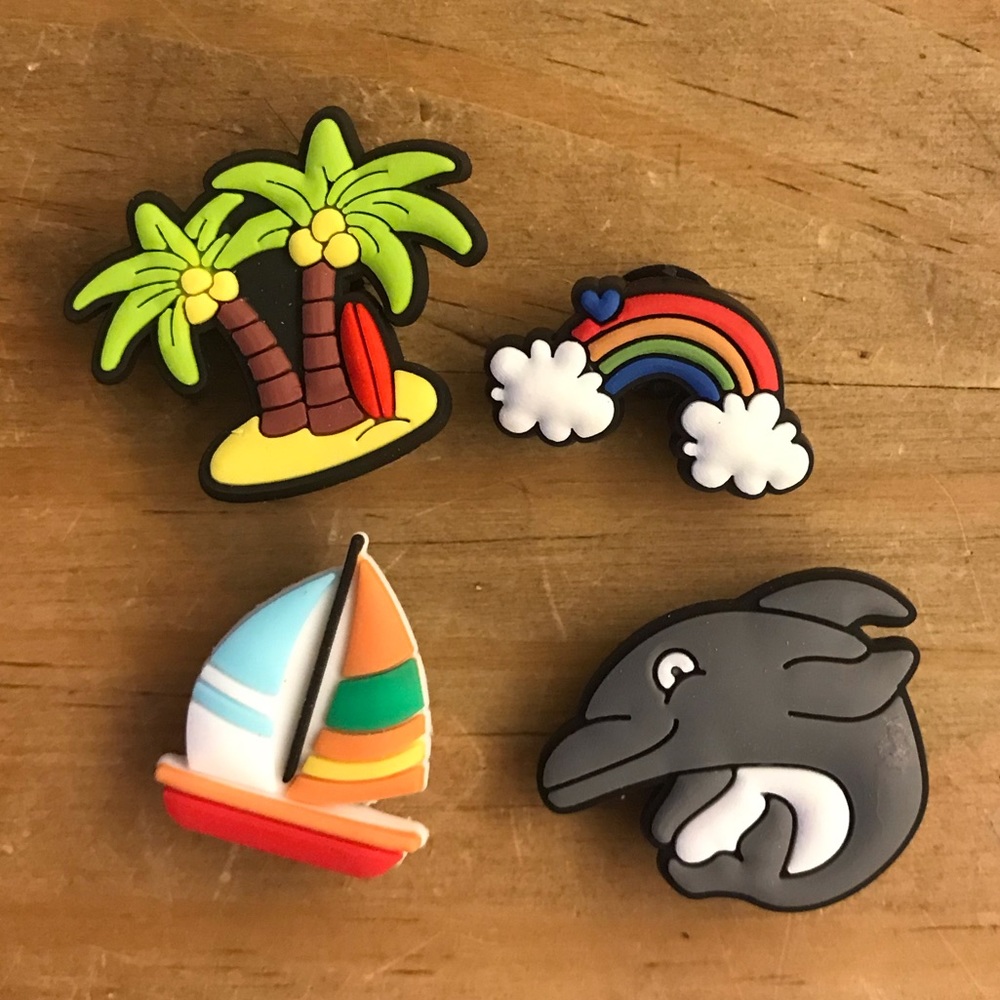 4 fun Crocs Jibbitz charms
